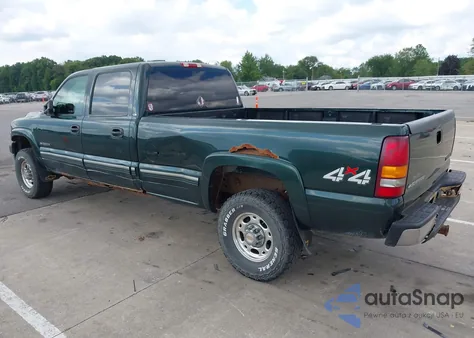 2002 Chevrolet Silverado 2500Hd Ls из США, поврежденный, VIN 1GCHK23U72F139887